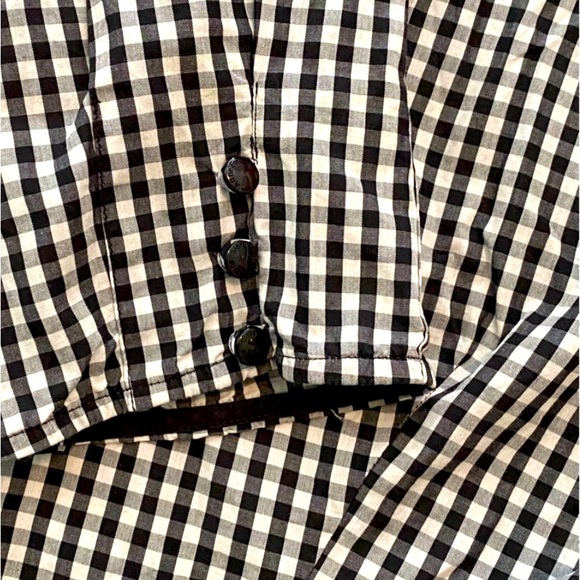 Beautiful Anne Fontaine Gingham Blouse. Size 6 - Picture 4 of 4